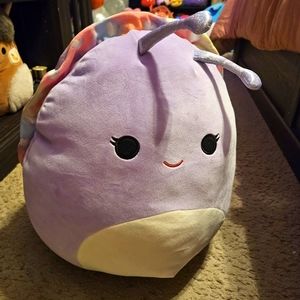 NWT Swerl the purple snail 🐌 squishmallow 16” with colorful shell